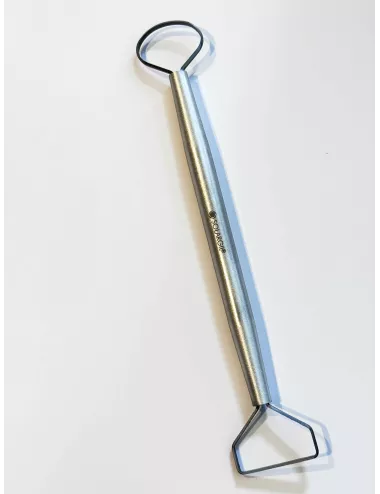 Mirette double inox à fil coupant 20 cm – SCINOX2