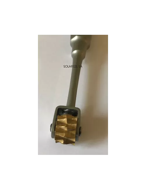 ROULETTE METAL INOX POUR DÉCO LARG.9.5 MM TT1602