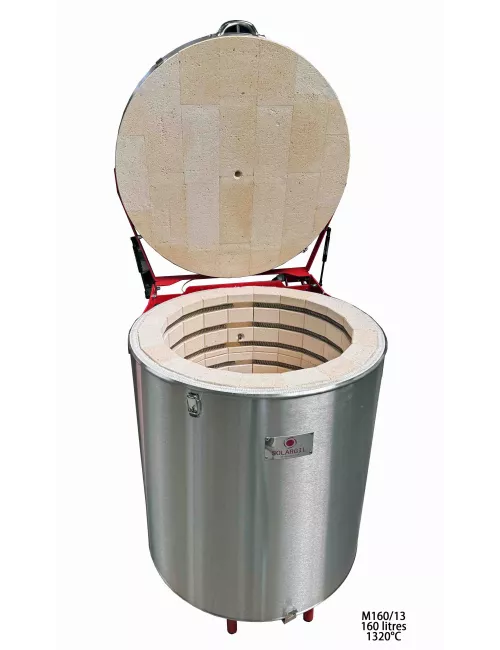 FOUR M160/13  TOUT BRIQUES 160 L 1320°C 400V