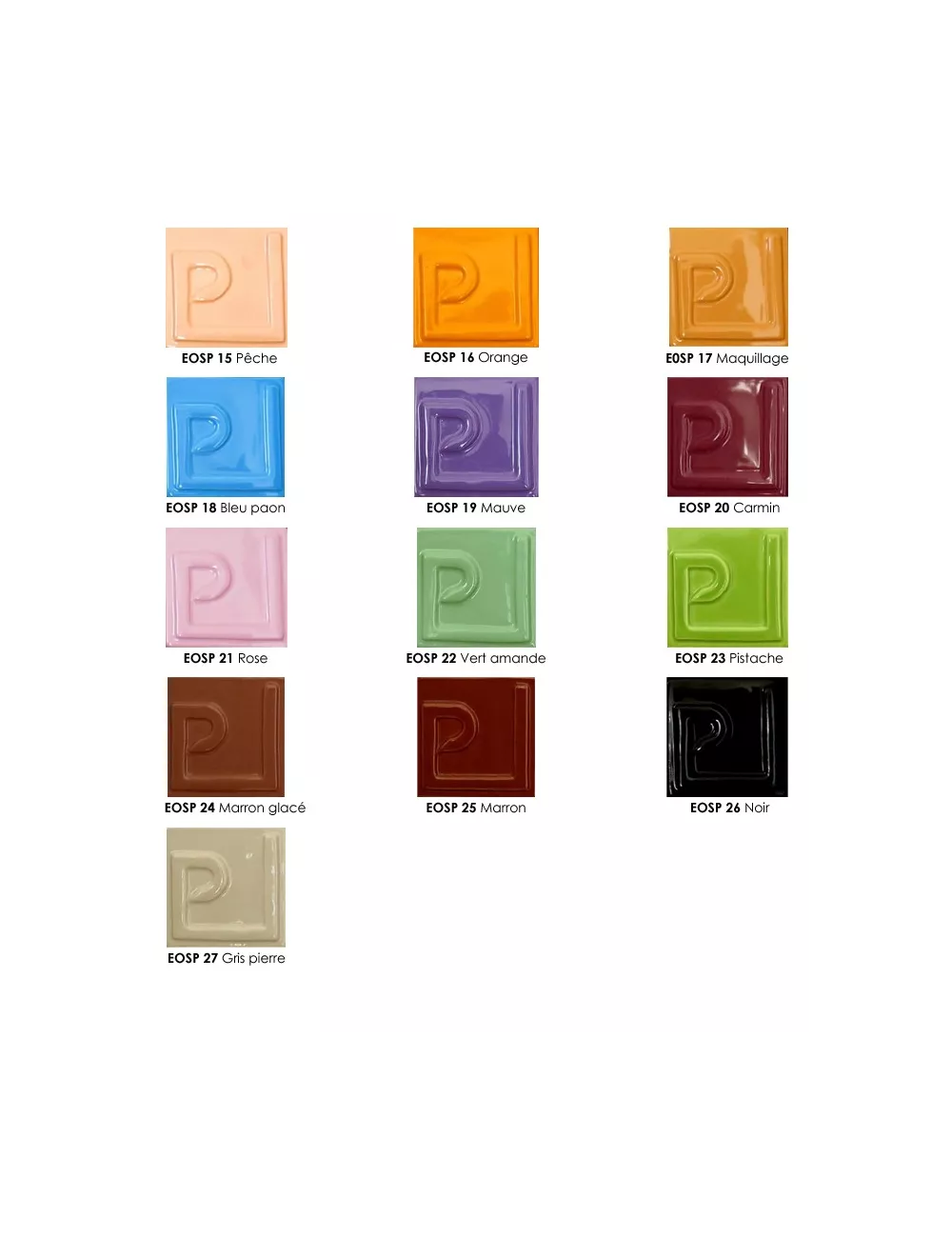 ÉMAIL FAÏENCE LIQUIDE OPAQUE SS PLB BRILLANT PISTACHE 250GR EOSP23L