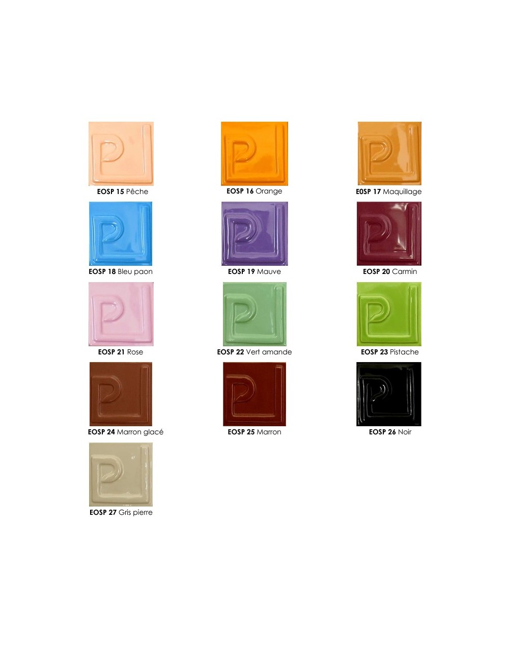 ÉMAIL FAÏENCE LIQUIDE OPAQUE SS PLB BRILLANT NOIR 1KG EOSP26LL