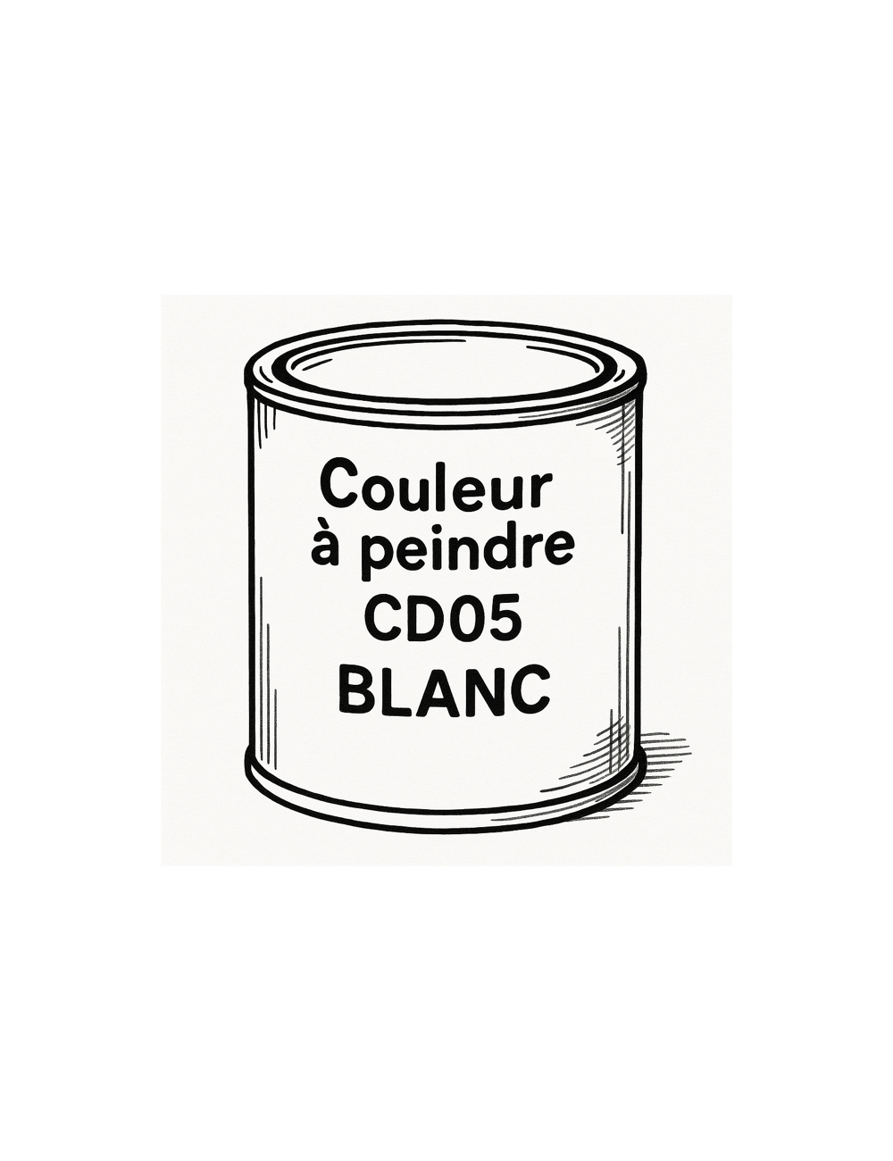 COLORANT POUDRE SANS PLOMB BLANC CD05 