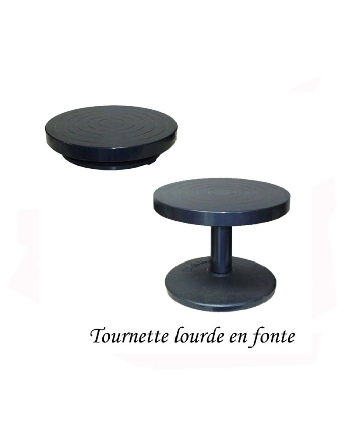 TOURNETTE DE TABLE STANDARD Diam. 25 cm H. 19 cm