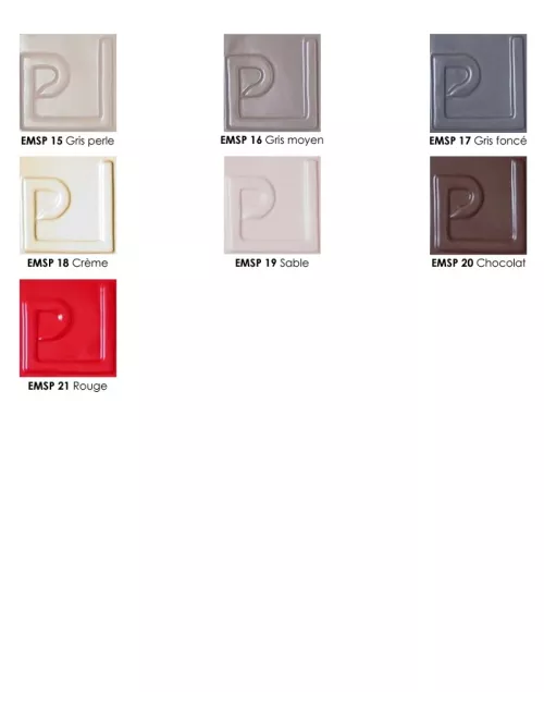 ÉMAIL FAÏENCE OPAQUE SANS PLOMB MAT ORANGE 1KG EMSP04LL