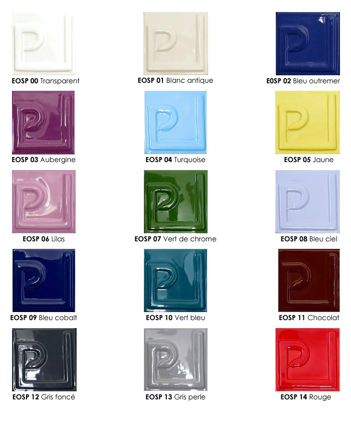 EMAIL POUDRE EOSP-12 GRIS FONCE OPAQUE SANS PLOMB