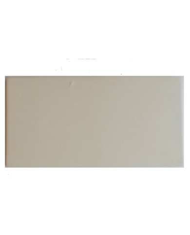 BISCUIT CARREAU FAIENCE BLANCHE-CREME 150*75*6.5 MM