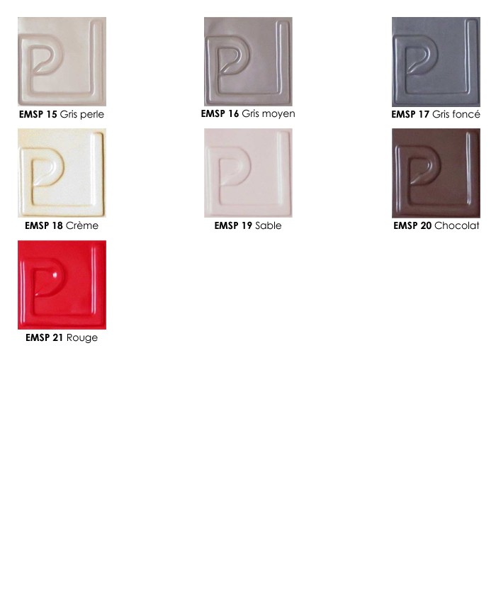 EMAIL POUDRE EMSP-06 ROSE MAT SANS PLOMB