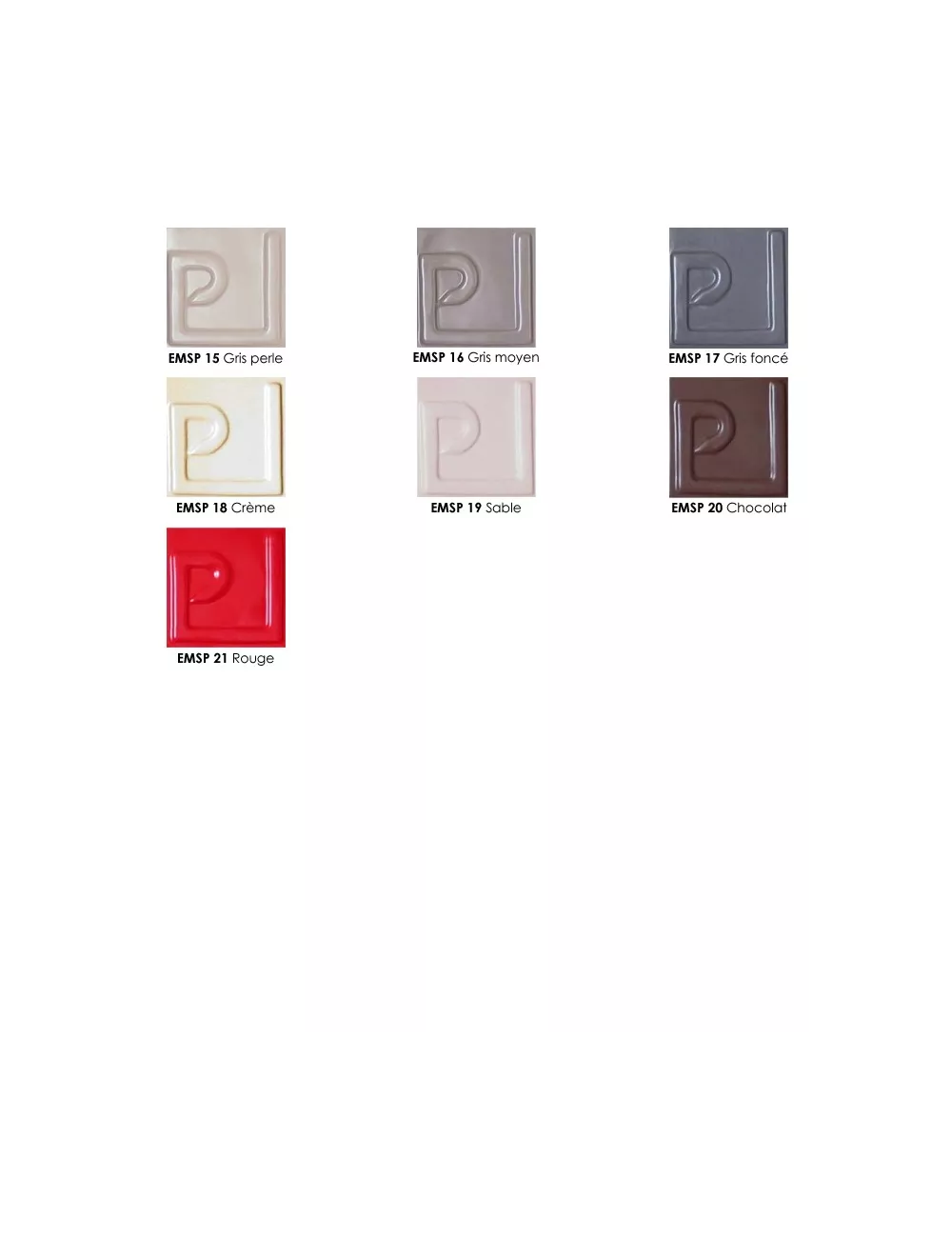ÉMAIL FAÏENCE OPAQUE SANS PLOMB MAT ROUGE TOMATE 1KG EMSP21LL