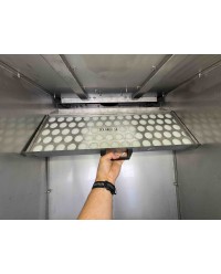 CABINE D'EMAILLAGE INOX RIDEAU D'EAU MODELE ECONOMIQUE RS5205