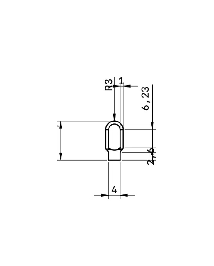 MIRETTE TUNGSTENE FIL COUPANT POINTE FINE L16CM