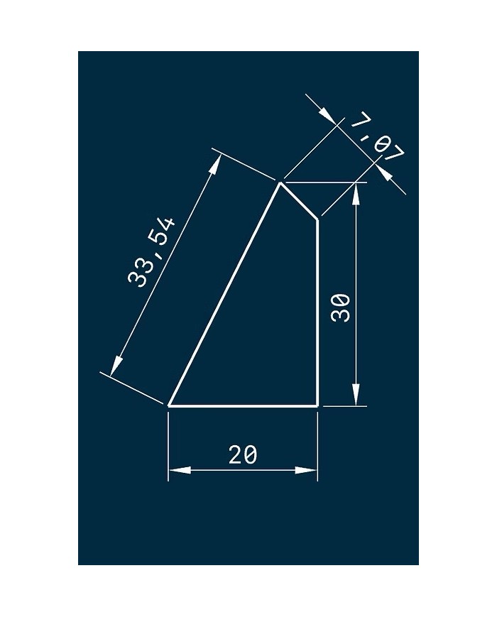 TOURNASIN TUNGSTENE POINTE INCLINEE 16CM