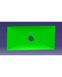 SPATULA RECTANGULAIRE 100*49 MM SPA8