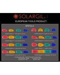 SPATULA RECTANGULAIRE 100*49 MM SPA8