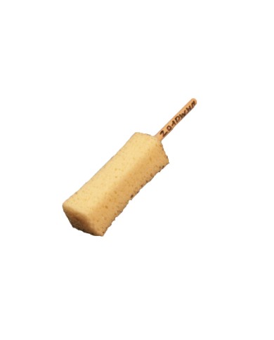 EPONGE MANCHE BOIS DOUBLE CONE H LA + PETITE 20 MM L 89 MM