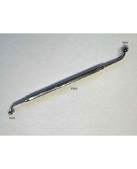 OUTIL INOX DOUBLE COUDE 155 MM AVEC EMBOUT BOULE 6 ET 5 MM