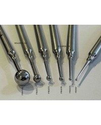 OUTIL INOX 165mm DOUBLE BOULE Ø 1.5-1