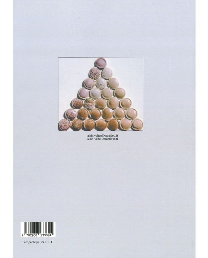 LIVRE "CENDRES ET GLAÇURES, MÉTHODE DES MÉLANGES