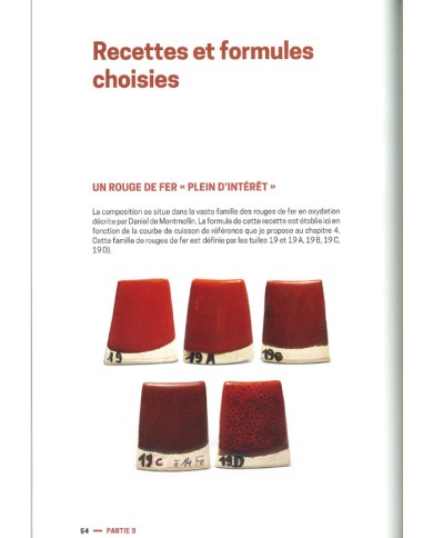 LIVRE "UNE PALETTE DE GLAÇURES EN FOUR ÉLECTRIQUE" LIVRE "UNE PALETTE DE GLAÇURES EN FOUR ÉLECTRIQUE"