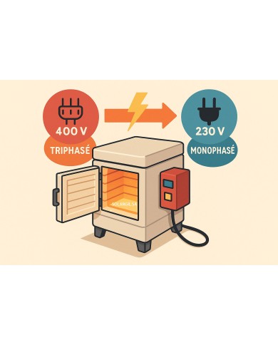 PASSAGE DE 400V EN 230 V