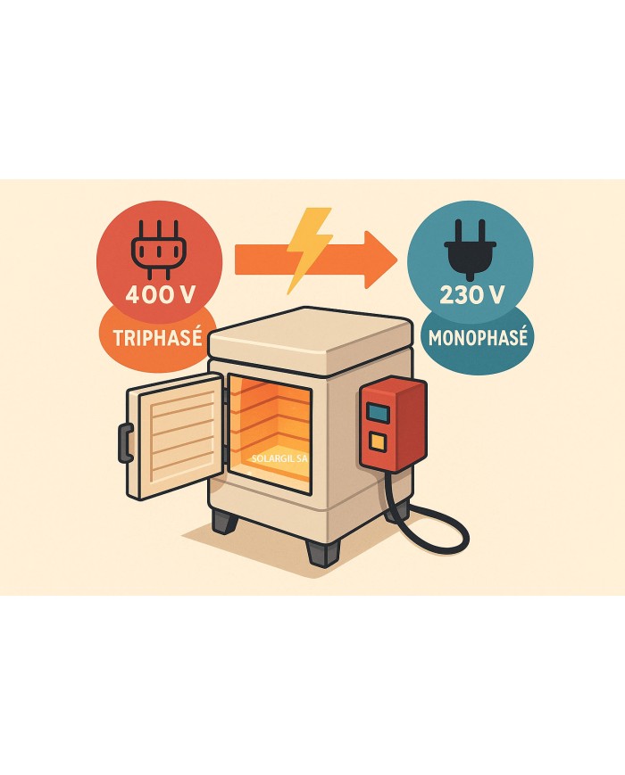 PASSAGE DE 400V EN 230 V