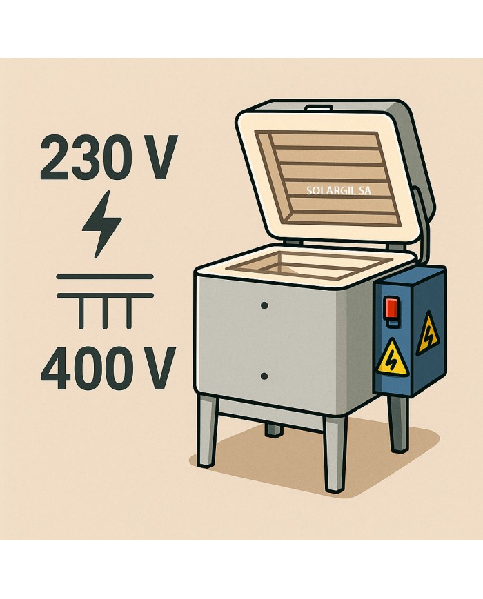 PASSAGE DE 230 V EN 400 V