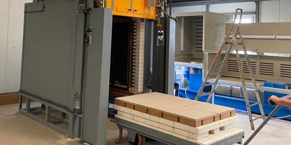 Four électrique industriel à sole mobile - Fabrication sur mesure - 1500 litres