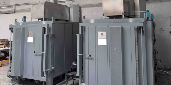 Fours sur mesure de 2 600 litres pour un grand cristallier français